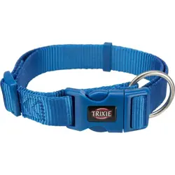 TRIXIE Obojok Premium L-XL, 40-65 cm / 25 mm, modrý