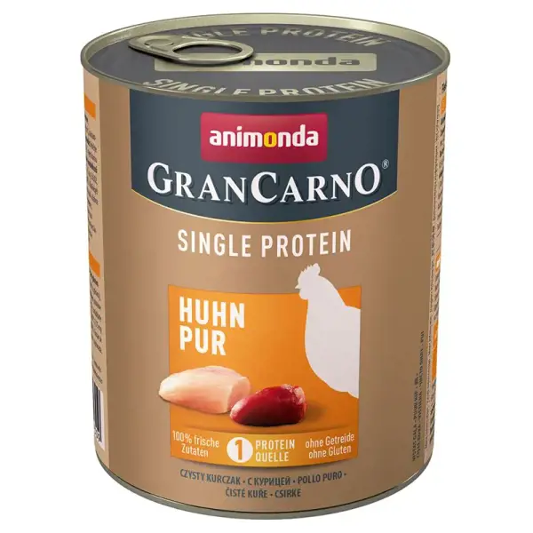 ANIMONDA Gran Carno Single Protein kura 800 g