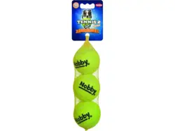 Nobby Tennisová lopta pískacia 6,5 cm / 3 ks
