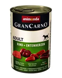 Animonda GranCarno Adult - Hovädzie a kačacie srdcia 400 g