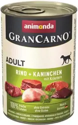 Animonda GranCarno Adult - Hovädzie a králik + bylinky 800 g