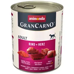 Animonda GranCarno Adult - Hovädzie a srdiečka 800 g