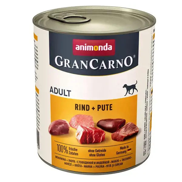 Animonda GranCarno Adult - Hovädzie a morka 800 g
