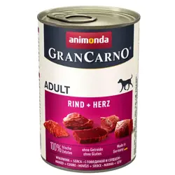 Animonda GranCarno Adult - Hovädzie a srdce 400 g