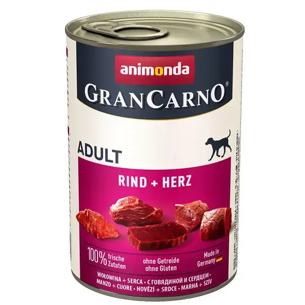 Animonda GranCarno Adult - Hovädzie a srdce 400 g