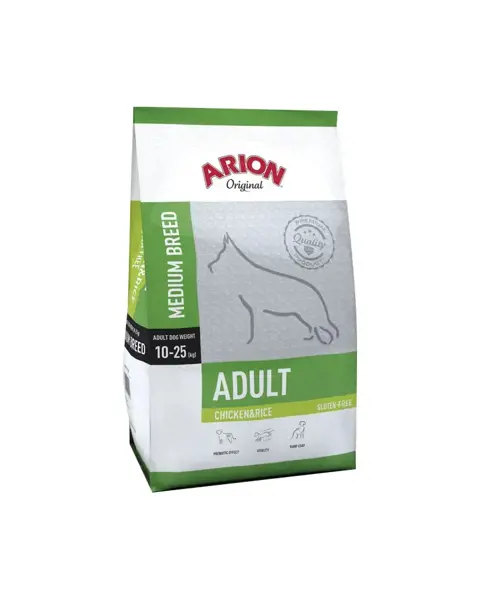 ARION Original Adult Medium Chicken & Rice 12 kg