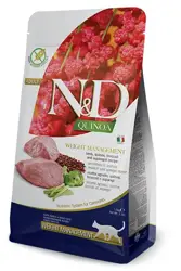 Farmina N&D QUINOA Weight management jahňacie, quinoa, brokolica a špargľa 1,5 kg