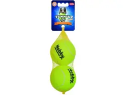 Nobby Tennisová lopta pískacia 8,5 cm / 2 ks