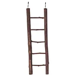 TRIXIE Rebrík drevený 26 cm 5 stupňov