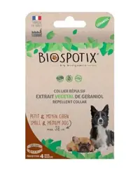 BIOGANCE Biospotix Small & medium dog S-M obojok s repelentným účinkom 38 cm
