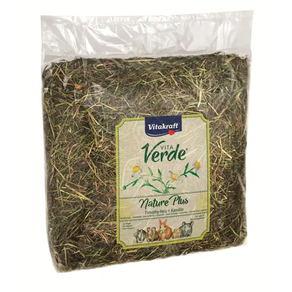 Vitakraft VITA Verde seno z timotejky lúčnej + harmanček 500 g