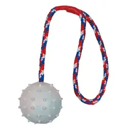 TRIXIE lopta s výstupkami na lane 6 cm / 30 cm