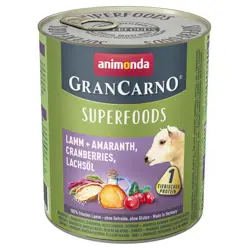 ANIMONDA Gran Carno Superfoods jahňa+amarant+brusnice 800 g