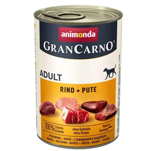 Animonda GranCarno Adult -  hovädzie a morka 400 g