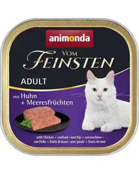 Animonda Vom Feinsten Adult kuracie mäso + morské plody 100 g