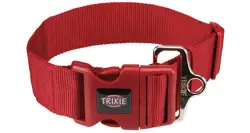 TRIXIE Obojok Premium M-L, 40-60 cm / 50 mm, červený