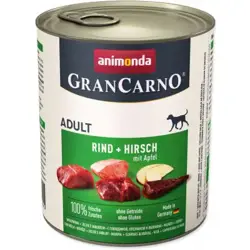 Animonda GranCarno Adult - Hovädzie a jeleň + jablko 800 g