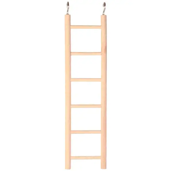 TRIXIE Rebrík drevený 6 priečok /  28 cm